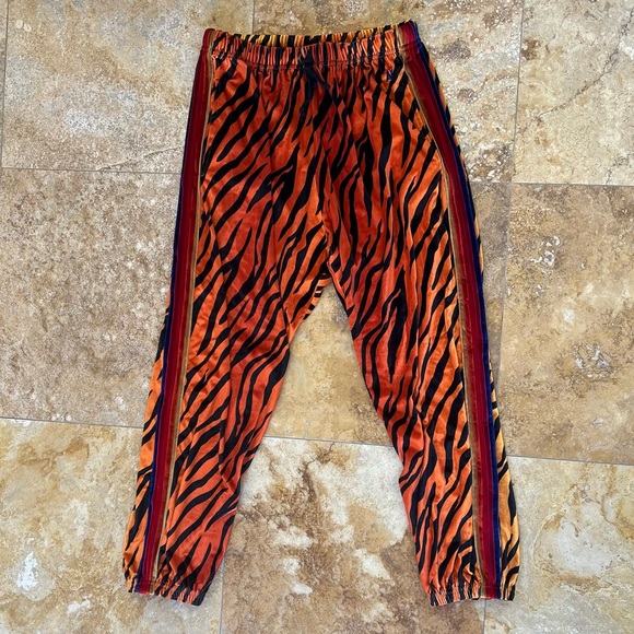 Aviator Nation Tiger Sweatpants CLASSIC VELVET SWEATPANTS TIGER